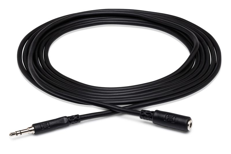 Hosa Headphone Extension - 3.5 mm TRS to 3.5 mm TRS