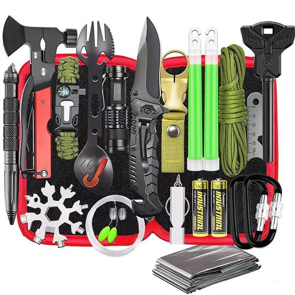 26-in-1 Multi-Function Tactical Survival Kit
