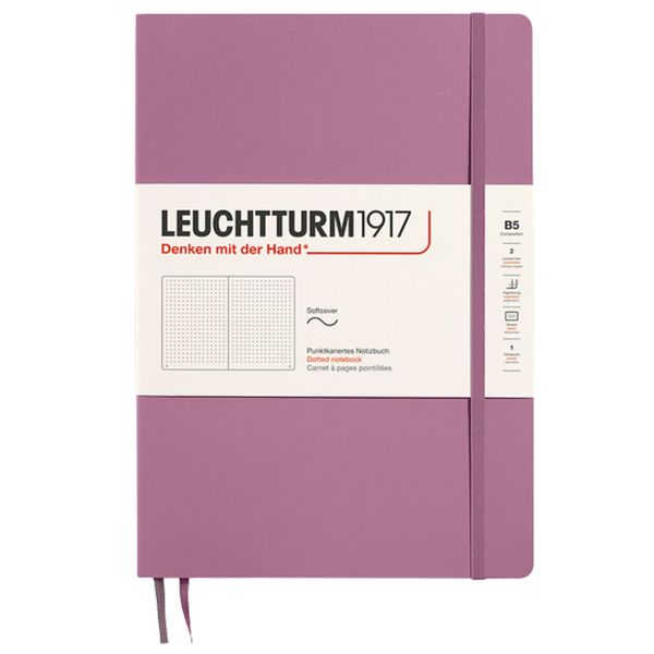 Leuchtturm Notebook Composition (B5) Softcover Journal 123 Dotted Pages