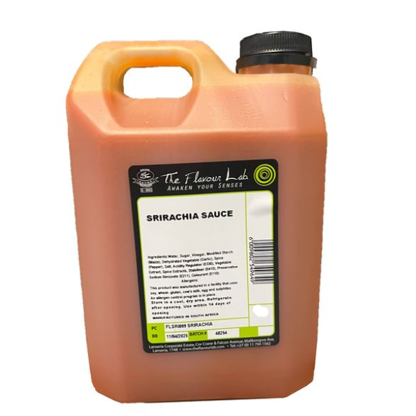 Sriracha Sauce 5L (Restaurant/ Catering Grade)