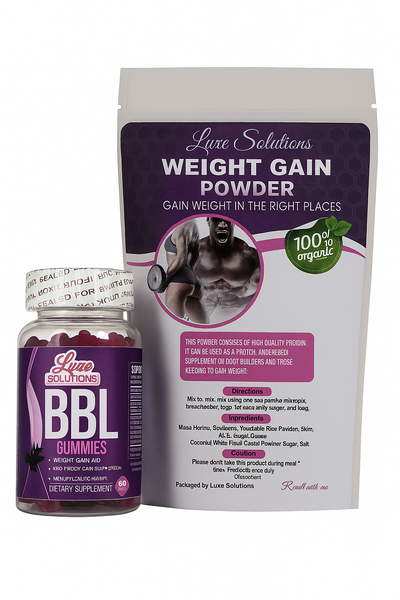 Weight Gain Powder &amp; BBL Gummies to Maximize Weight &amp; Sculpt Curves