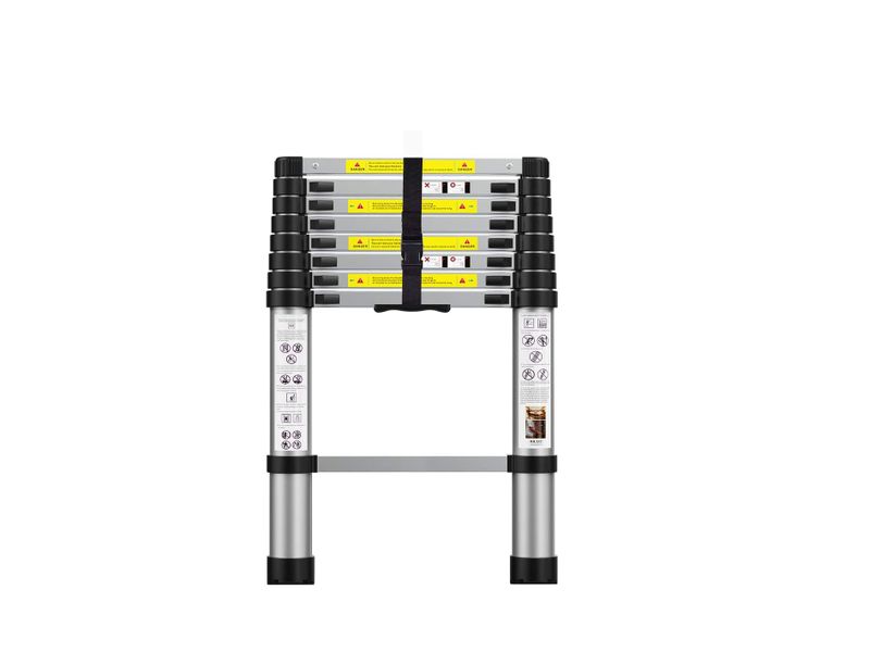 Telescoping Aluminum Extension Ladder - 4.4Meter