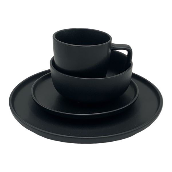 Dinner Set Lipped Border - 16 Piece