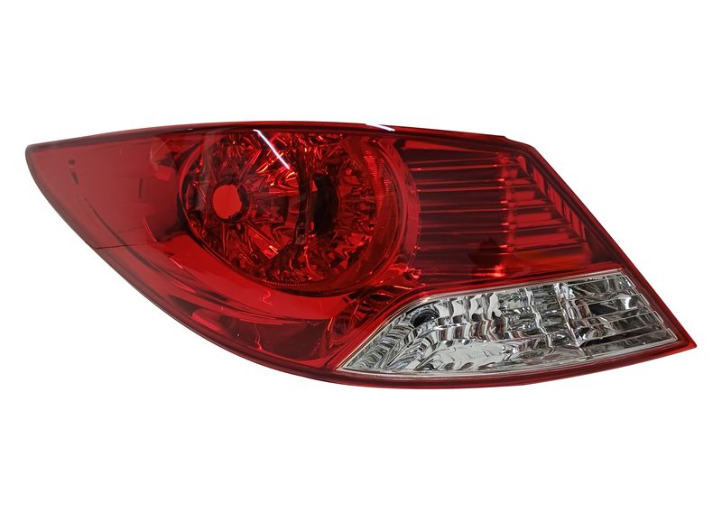 Left Side Tail Light Compatible With Hyundai Accent Sedan - 2011-2015