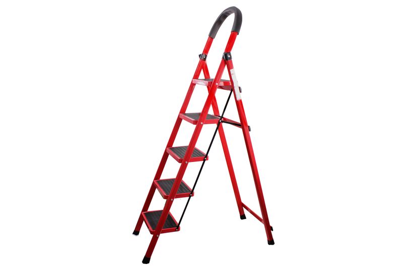 5 Step Padded Home &amp; Office Ladder Series | 90kg Capacity
