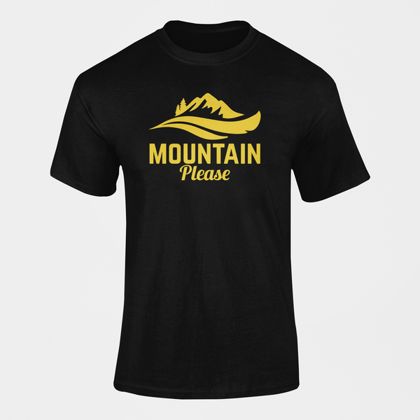 Mountain Please Outdoor Hiking Camping Climbing T-Shirt