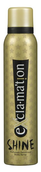 Exclamation Shine Perfume Body Spray 150ML