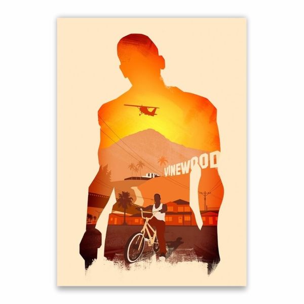 Grand Theft Auto Vinewood Poster - A1