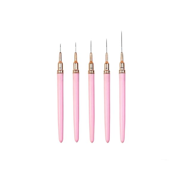 5pcs Nail Art Striping Brush