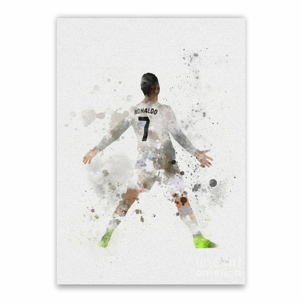 Cristiano Ronaldo Suii Real Madrid Poster - A1