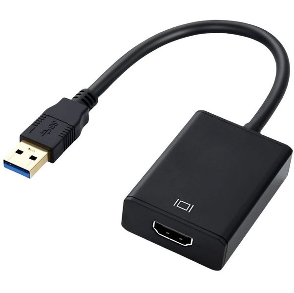 1080P USB 3.0 to HDMI Converter Compatible with PC Laptop