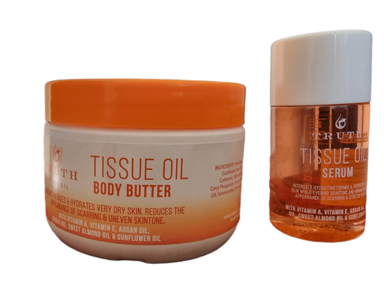 Truth Tissue Body Butter and Body Serum