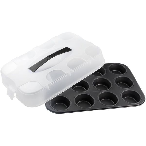 Zenker Muffin Tin with cover