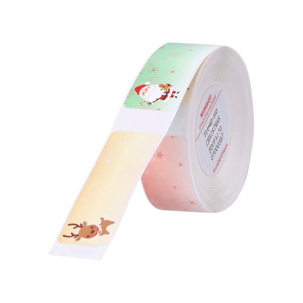 Niimbot - D11 / D101 / D110 - R14x40mm - 160 Thermal Labels - Christmas