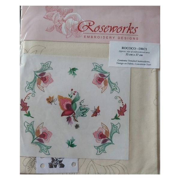 Embroidery Kit - Rococo - 35cm x 37cm