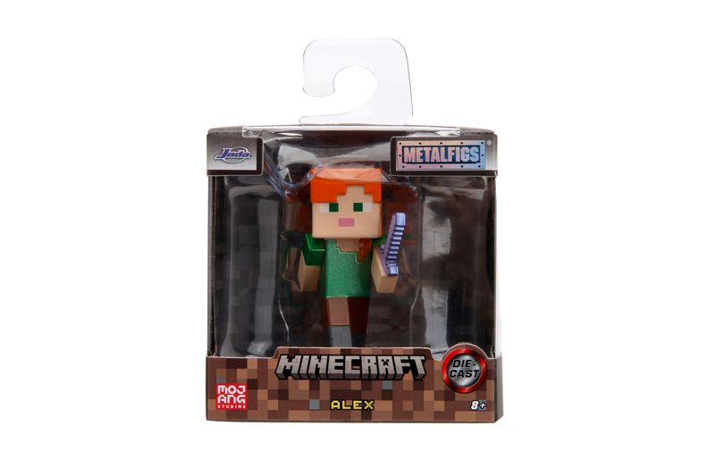 Jada Minecraft 6,5cm Metal Figures, 4 assorted Blind Pack