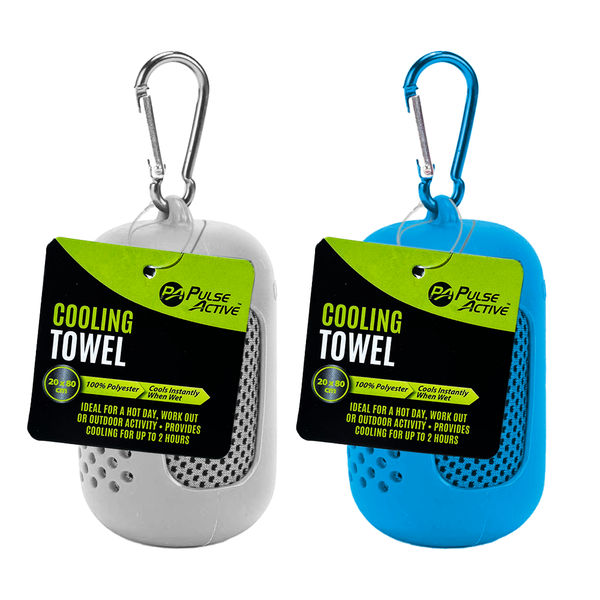 Cooling Gym Towel Set of 2 | Instant Chill Towels for Workout &amp; Sport