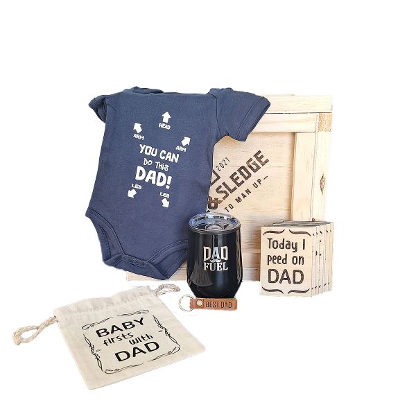 Mens New To Fatherhood Gift Set