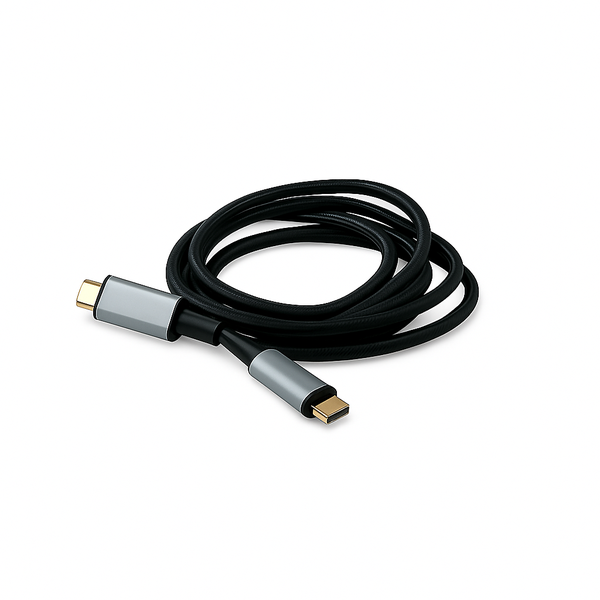 Type C to Type C Cable - USB 3.2, 1m, Black
