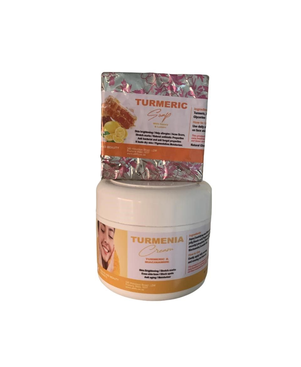 Turmenia Cream and Soap Turmeric and Niacinamide Buy Online in South
