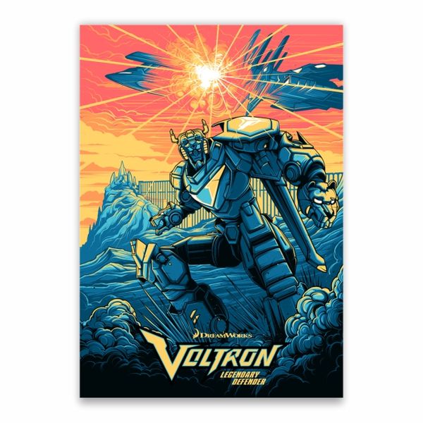 Voltron Legendary Defender Poster - A1