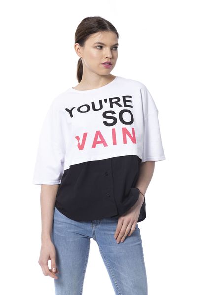 Silvian Heach White optical Sweater