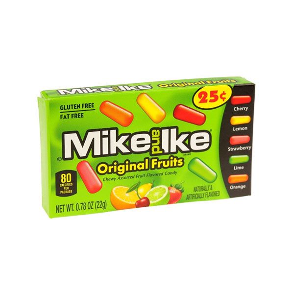 Mike &amp; Ike Small Box Original Fruit 24 x 22g