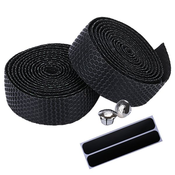 Honeycomb Anti-Slip Shock-Absorbing Handlebar Tape for Road Bikes