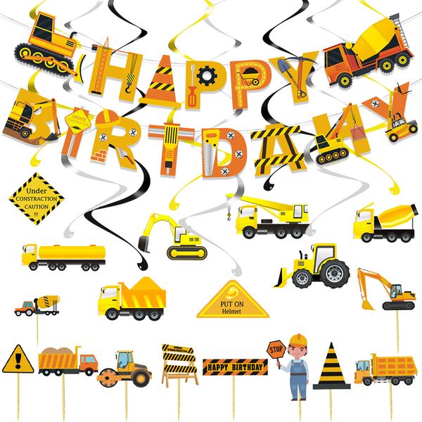 iKids Birthday Party Decoration Construction