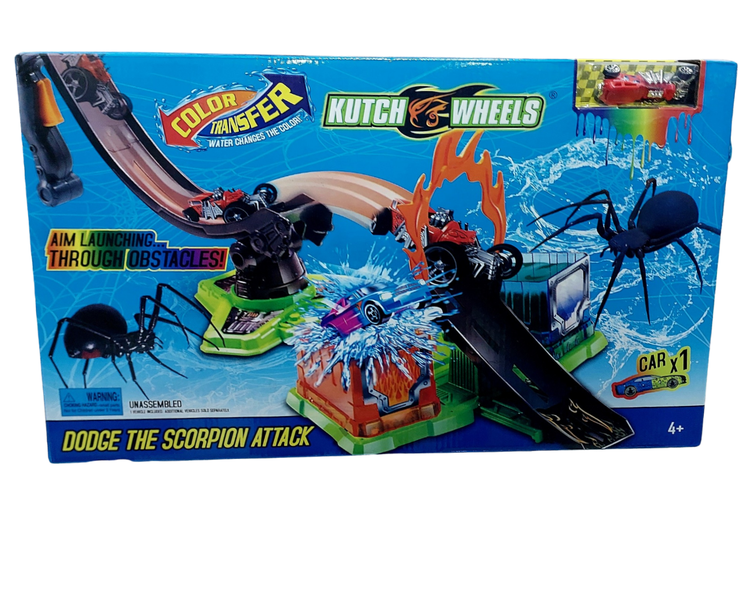 Dodge the Scorpion Attack - Color Change Car Playset