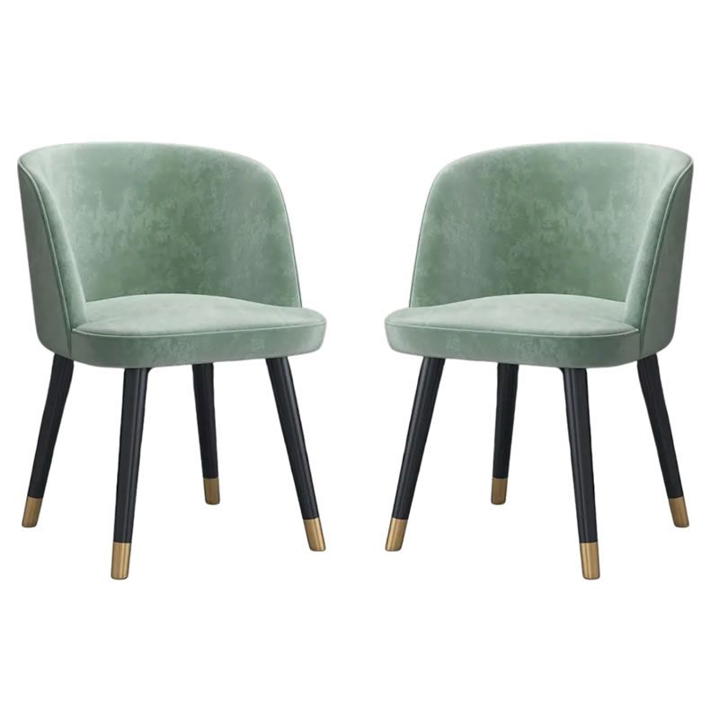 Set of 2 Modern Upholstered Dining Room Chairs Buy Online in South