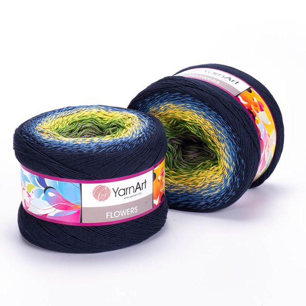 YarnArt - Flowers (Pack of 2 x 250g)