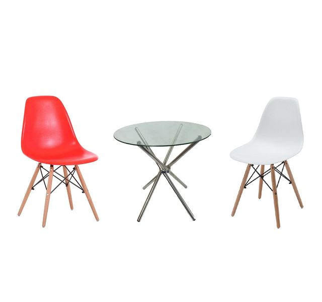 Christmas Themed 3 Piece Table and Chair Set