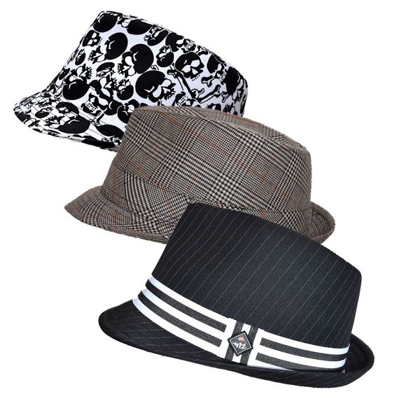 SKA Set of Three Fedora Hats- Combo 2