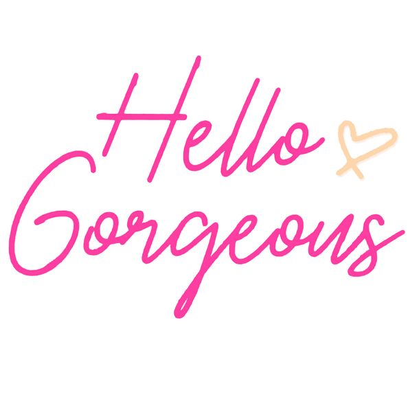 Hello Gorgeous Neon Sign Hello Beautiful Pink LED Neon Lights