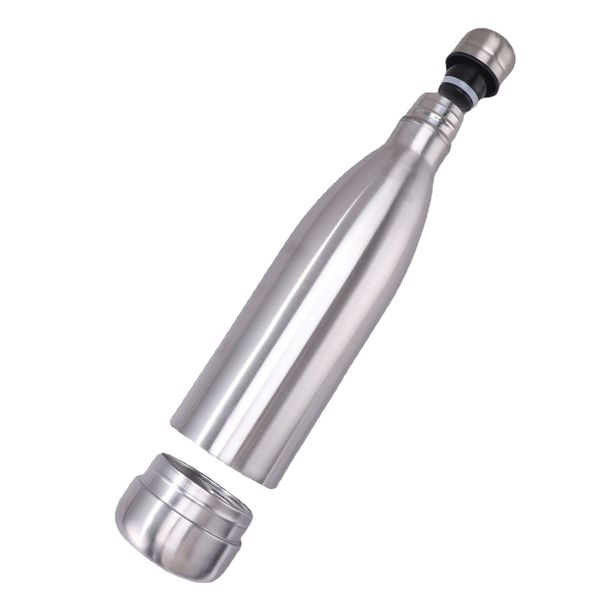750ml Cola-Shape Insulated Bottle - Leak-Proof for Hot &amp; Cold Beverages
