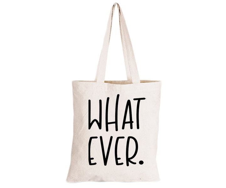 What Ever - Eco-Cotton Natural Fibre Bag