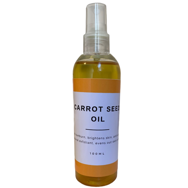 Pure Carrot Seed Brightening Oil - Face &amp; Body Oil