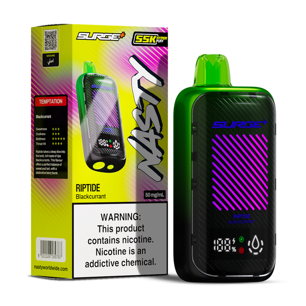 Nasty SURGE 55K Puff Disposable Blackcurrant