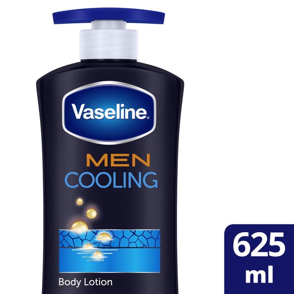 Vaseline Men Cooling Moisturizing Body Lotion for Dry Skin 625ml