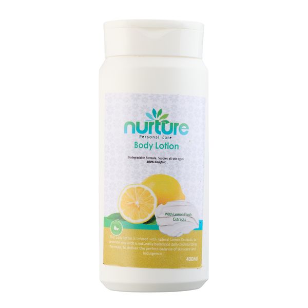 Nurture Personal Care Lemon Extract Body Lotion