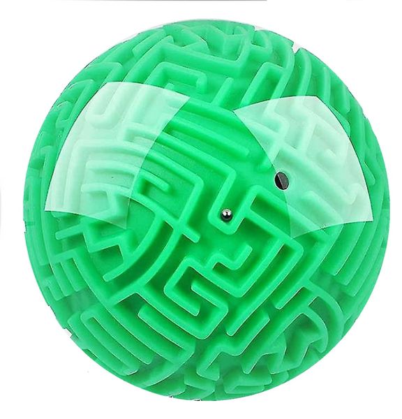 3D Maze Puzzle Ball Challenge - Highest Difficulty - Green