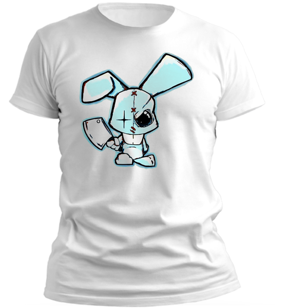 PepperSt Men's White T-Shirt - Evil Easter