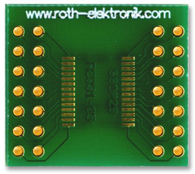 Roth Elektronik (RE906) Adaptor - SMD - Epoxy Glass Composite