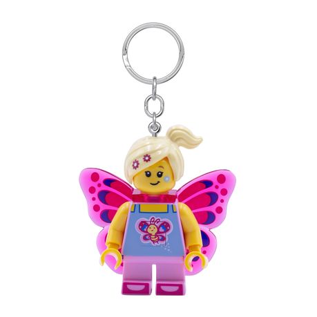 LEGO Classic - Butterfly Girl Key Chain Light (6cm Tall) Image