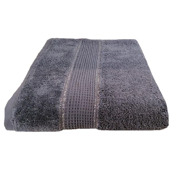 Luxe Collection Towel - 100% Cotton - Dark Grey - Pack of 1