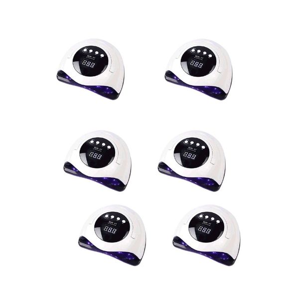 PP UV LED Nail Drying Lamp For Manicure - Set of 6