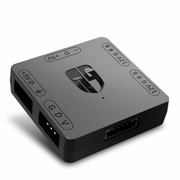 DeepCool RGB Convertor 5V ARGB to 12V RGB Hub-BK