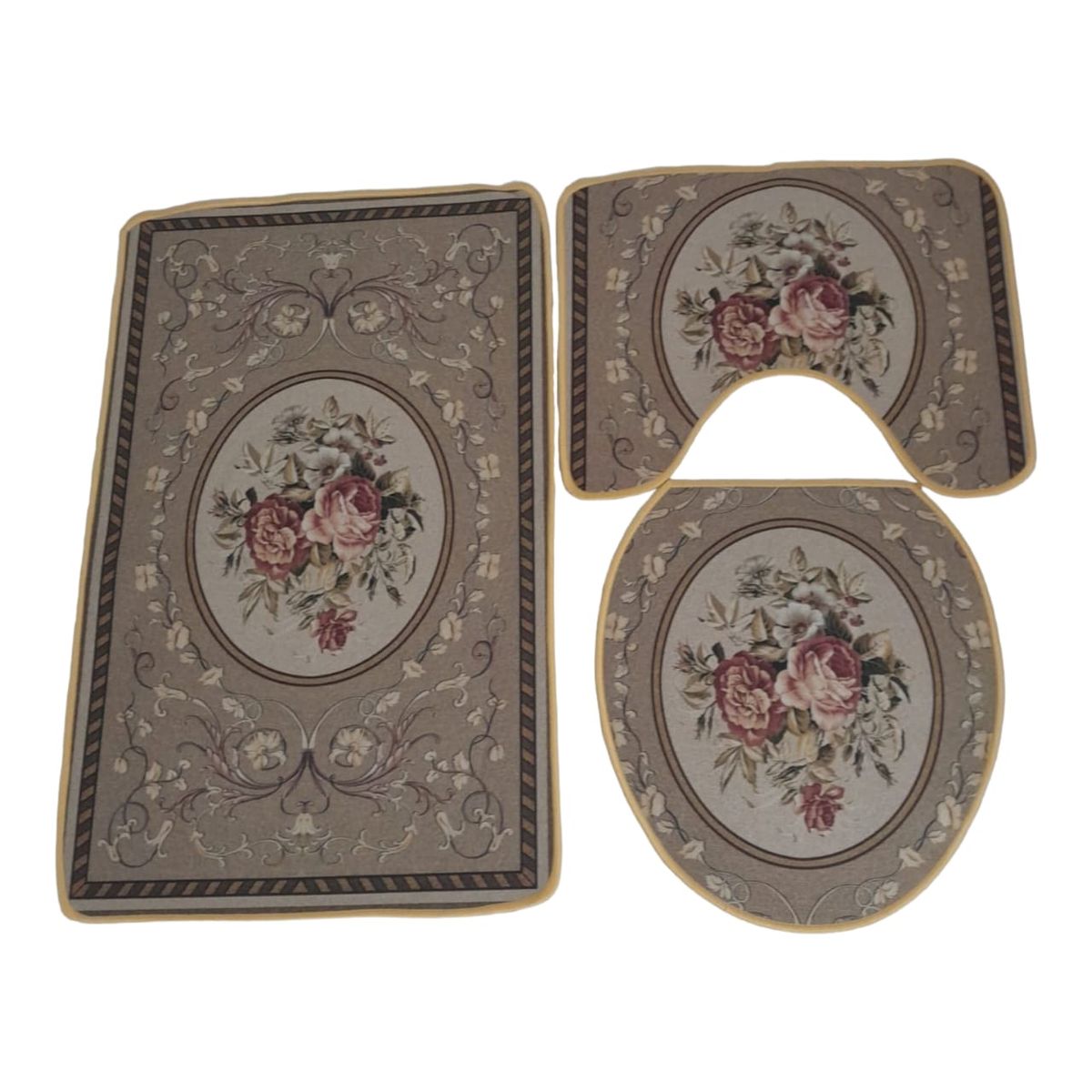 SMTE - Quality Comfortable 3 Piece Toilet /Bathroom Set - F30 - Ts3p -5 ...