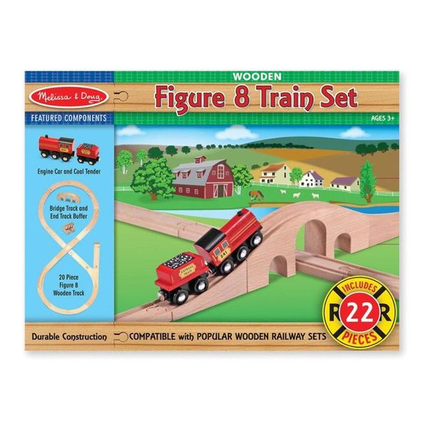 Melissa &amp; Doug Figure 8 Train Set